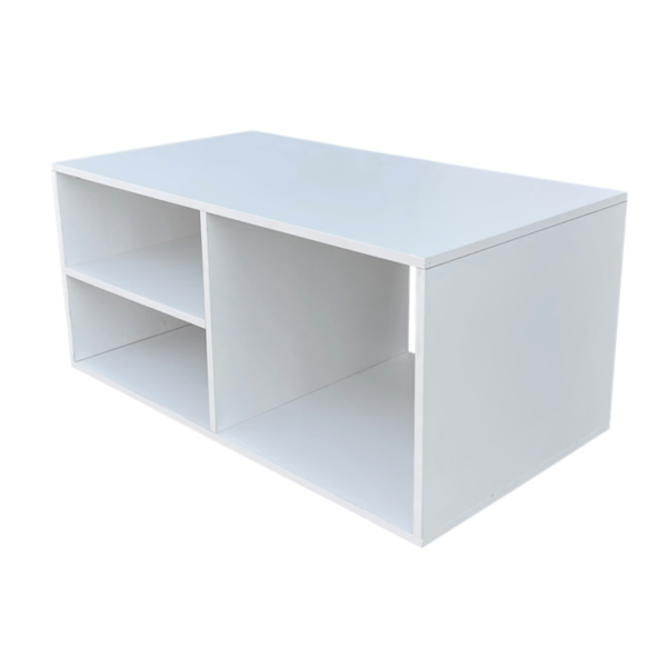 Table avec étagères pour lit