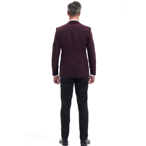 Costume rouge bordeaux – Image 4
